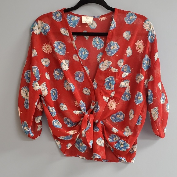 Anthropologie Tops - Anthropologie Pins and Needles Blouse